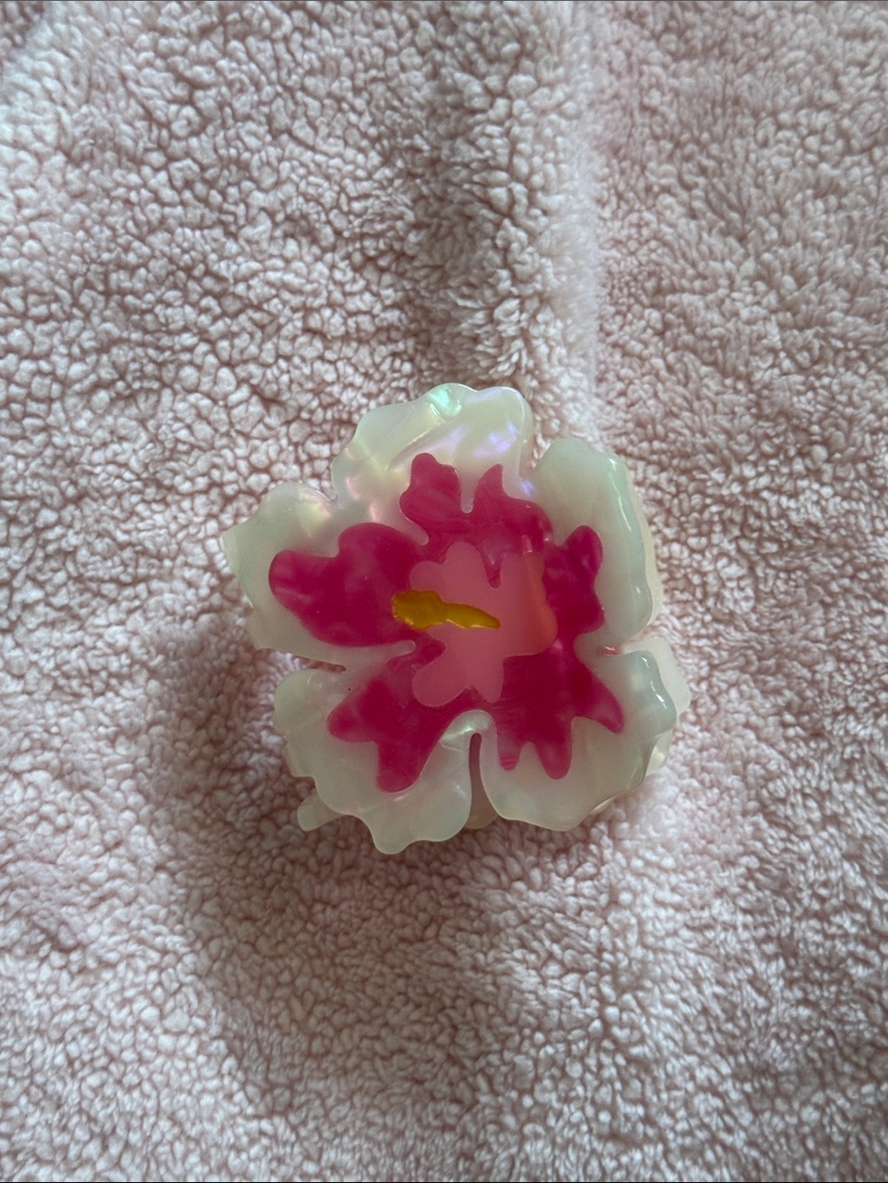 Hibiscus Claw Clip